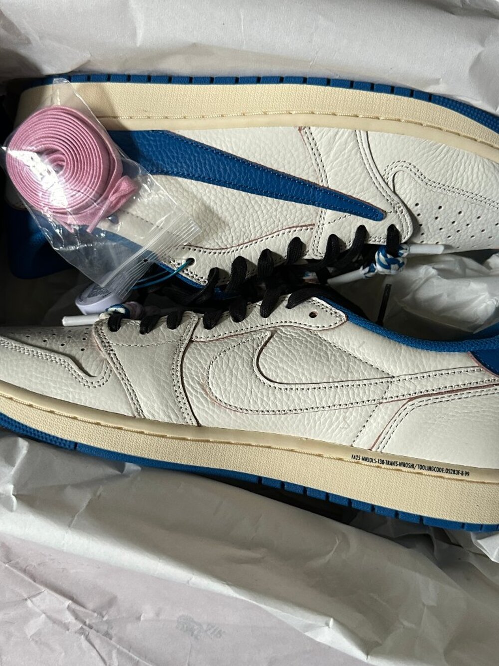 NEW IN BOX Air Jordan 1 Low x Travis Scott x Fragment Shoes - DM7866-104 - Sz 12 - Picture 1 of 16